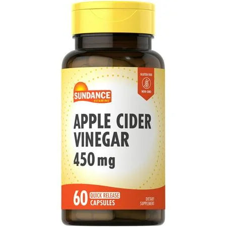 Sundance Vitamins Apple Cider Vinegar Capsules mg