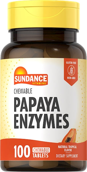 Sundance Papya Supreme chew tabs