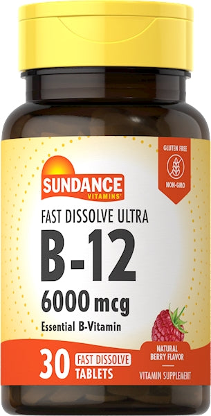 Sundance Vit B12 6000mcg 3D FD