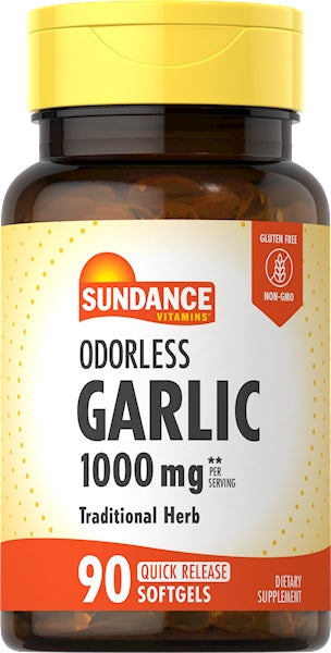 Sundance Vitamins Odorless Garlic 1000 mg Tablets